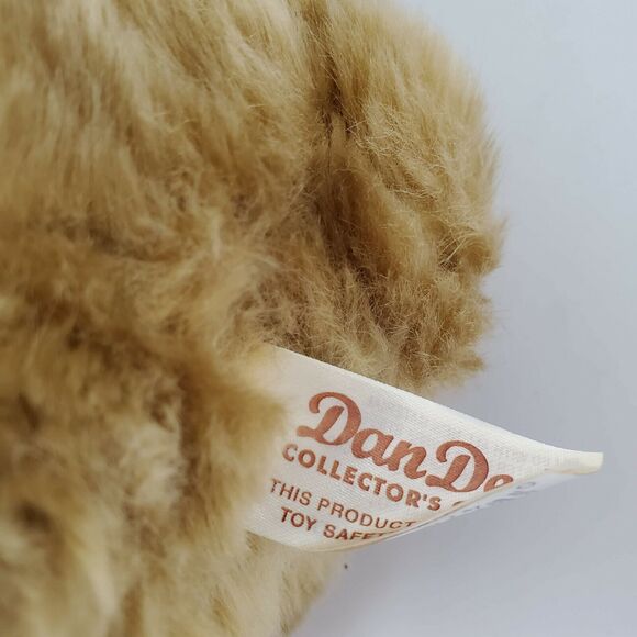 Dan Dee 13" Plush Stuffed Animal Moose Brown Scarf Green Blue Plaid Wilderness - Picture 5 of 7